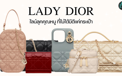 Lady Dior ไลน์ลุคคุณหนู ที่ไม่ได้มีดีแค่กระเป๋า