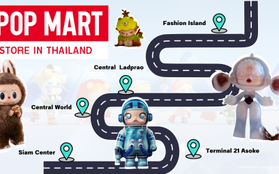 Pop Mart Thailand 5 สาขาในไทย ปัดหมุดไว้ก่อนไปตำความน่ารัก!